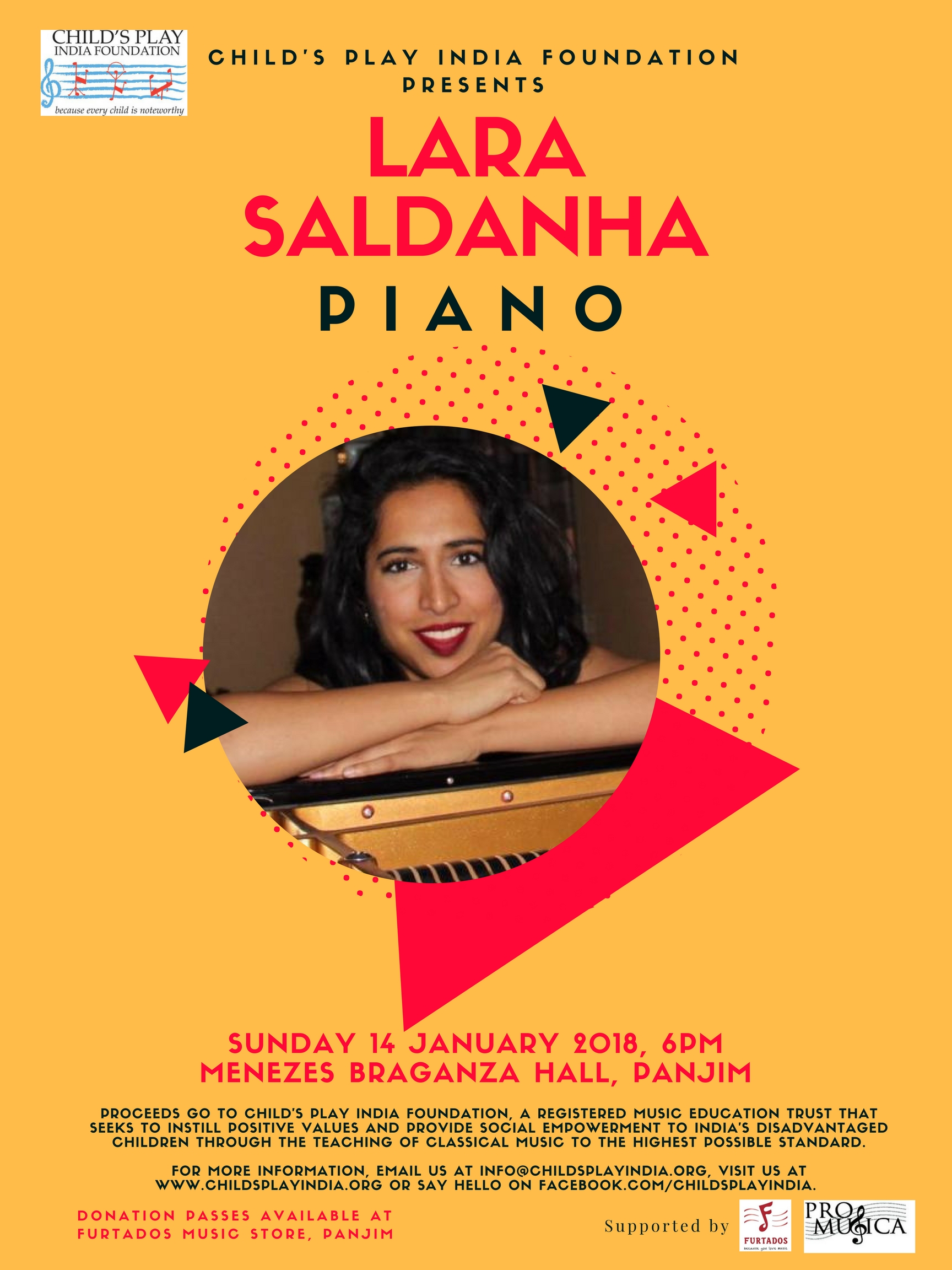 Lara Saldanha, piano