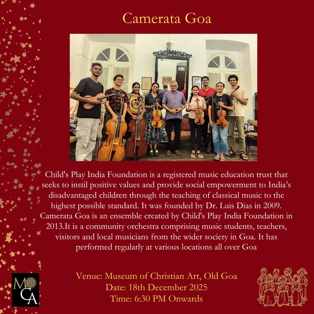 Camerata Goa @ ‘Carols on the Hill’