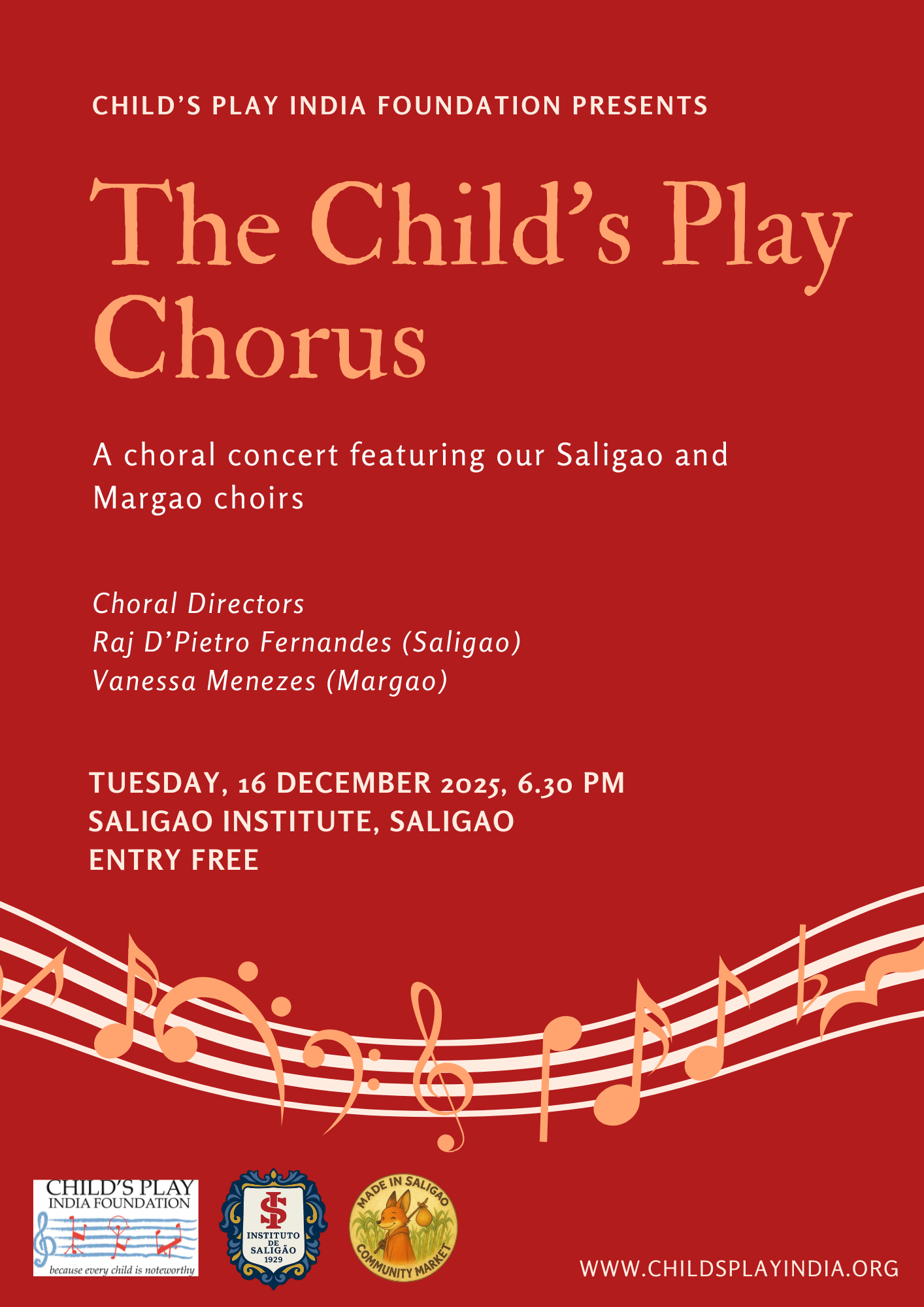 The Child’s Play Chorus concert